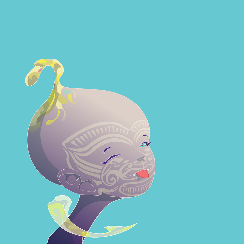 Polynesian trickster Maui