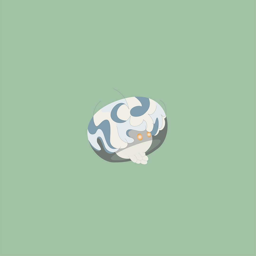 Jellyfish avatar by Singapore contemporary artist Ren Zi