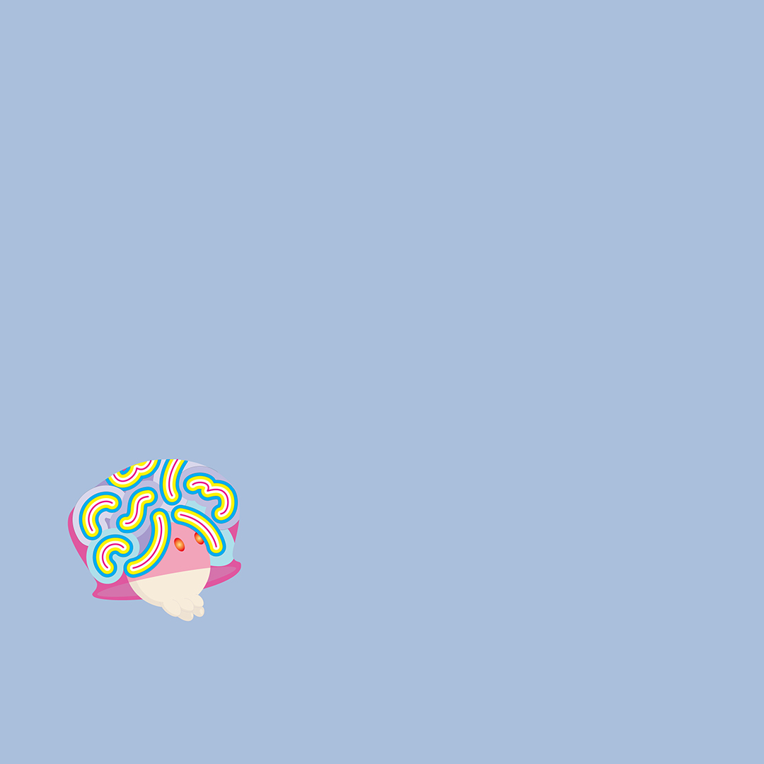 Jellyfish avatar by Singapore contemporary artist Ren Zi