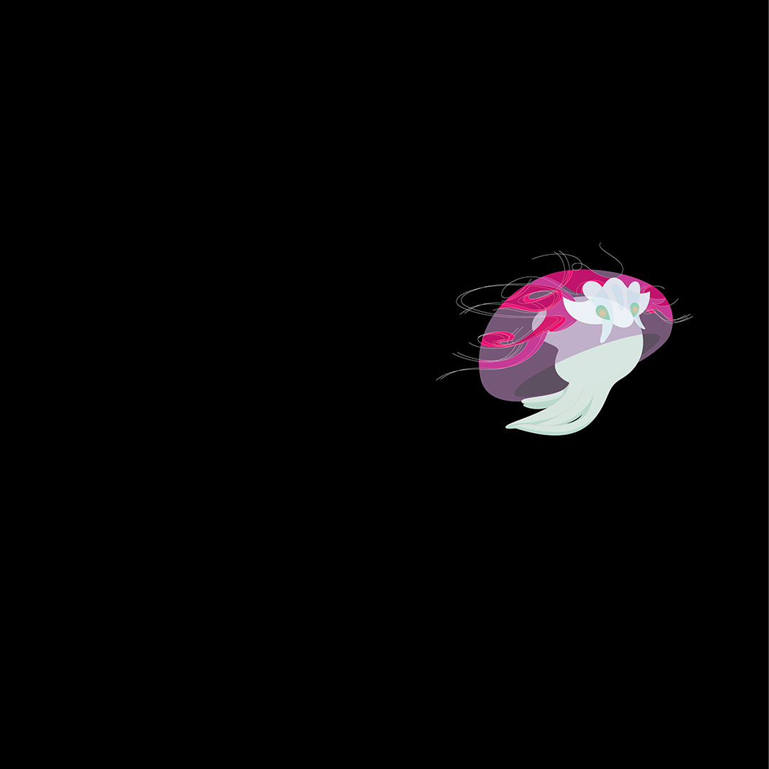 Jellyfish avatar by Singapore contemporary artist Ren Zi